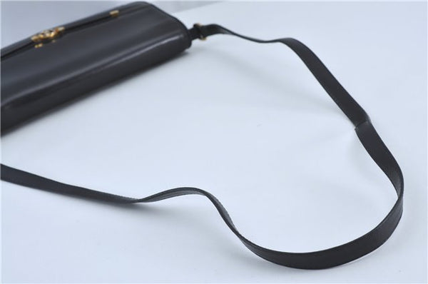 Authentic GUCCI Shoulder Cross Body Bag Purse Leather Black J4157