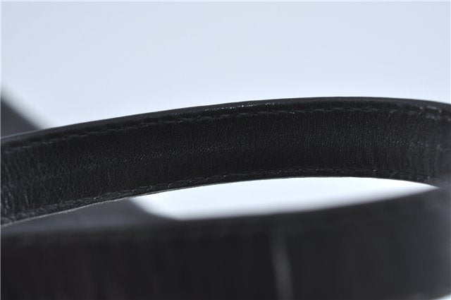 Authentic GUCCI Shoulder Cross Body Bag Purse Leather Black J4157