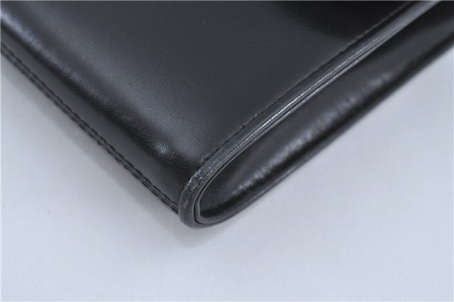 Authentic GUCCI Shoulder Cross Body Bag Purse Leather Black J4157