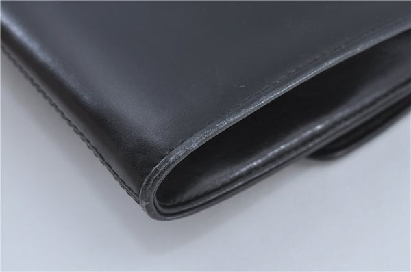 Authentic GUCCI Shoulder Cross Body Bag Purse Leather Black J4157