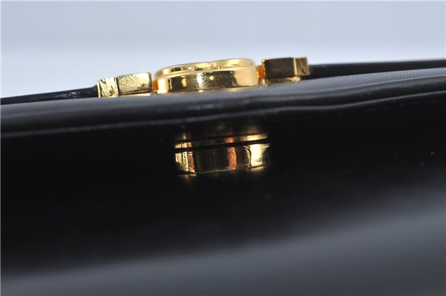 Authentic GUCCI Shoulder Cross Body Bag Purse Leather Black J4157