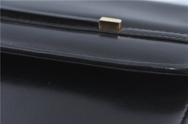 Authentic GUCCI Shoulder Cross Body Bag Purse Leather Black J4157