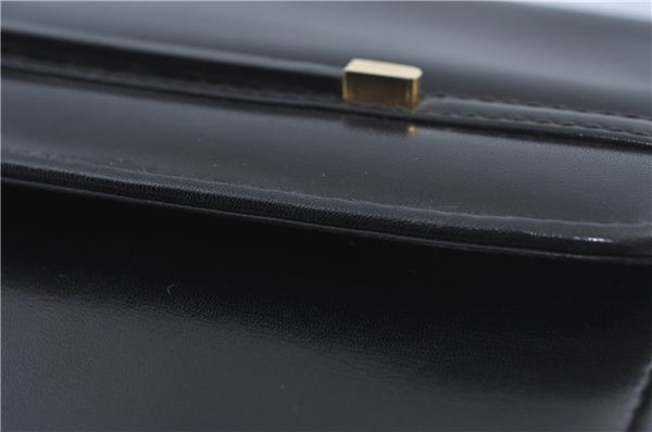 Authentic GUCCI Shoulder Cross Body Bag Purse Leather Black J4157