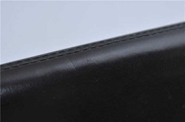 Authentic GUCCI Shoulder Cross Body Bag Purse Leather Black J4157