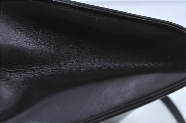 Authentic GUCCI Shoulder Cross Body Bag Purse Leather Black J4157