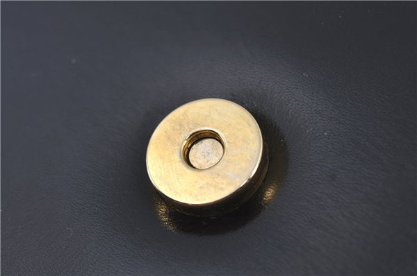 Authentic GUCCI Shoulder Cross Body Bag Purse Leather Black J4157