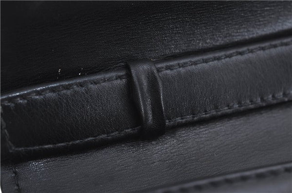 Authentic GUCCI Shoulder Cross Body Bag Purse Leather Black J4157