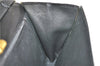 Authentic GUCCI Shoulder Cross Body Bag Purse Leather Black J4157