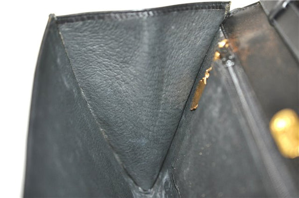 Authentic GUCCI Shoulder Cross Body Bag Purse Leather Black J4157