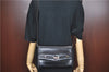 Authentic GUCCI Shoulder Cross Body Bag Purse Leather Black J4157