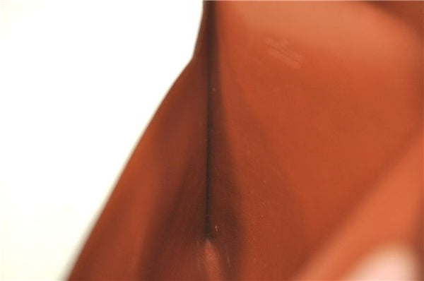 Auth Louis Vuitton Monogram Poche Plate Clutch Document Case Old Model LV J4161