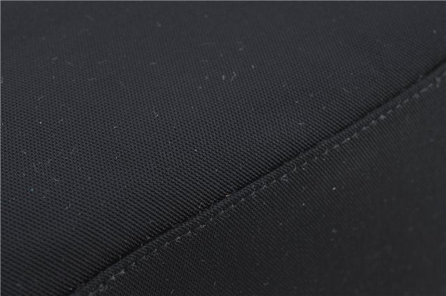 Authentic GUCCI Shoulder Hand Bag Nylon Leather Black J4177