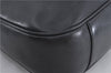 Authentic GUCCI Bamboo 2Way Shoulder Cross Body Bag Leather 0011577 Black J4186
