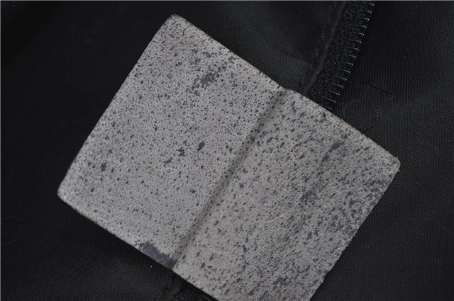 Authentic GUCCI Bamboo 2Way Shoulder Cross Body Bag Leather 0011577 Black J4186