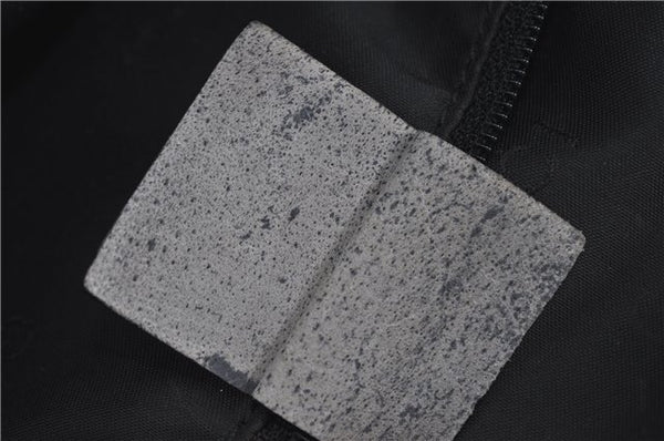 Authentic GUCCI Bamboo 2Way Shoulder Cross Body Bag Leather 0011577 Black J4186