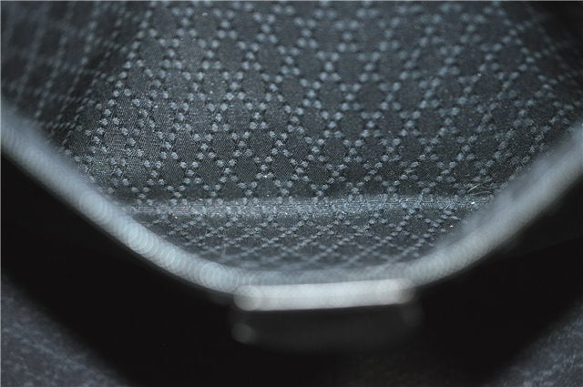 Authentic GUCCI Bamboo 2Way Hand Shoulder Bag Nylon Leather Brown J4189