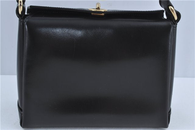 Authentic GUCCI Shoulder Hand Bag Purse Leather Black J4206