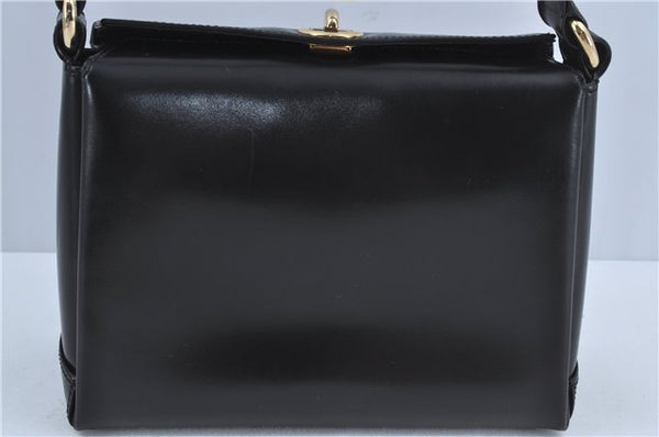 Authentic GUCCI Shoulder Hand Bag Purse Leather Black J4206
