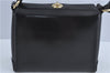 Authentic GUCCI Shoulder Hand Bag Purse Leather Black J4206