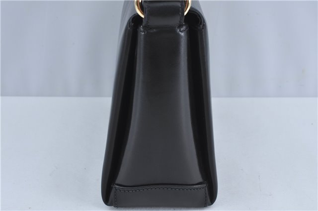 Authentic GUCCI Shoulder Hand Bag Purse Leather Black J4206