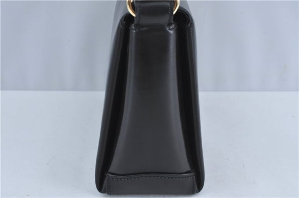 Authentic GUCCI Shoulder Hand Bag Purse Leather Black J4206