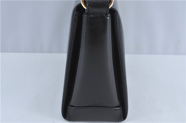 Authentic GUCCI Shoulder Hand Bag Purse Leather Black J4206
