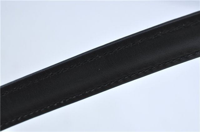 Authentic GUCCI Shoulder Hand Bag Purse Leather Black J4206