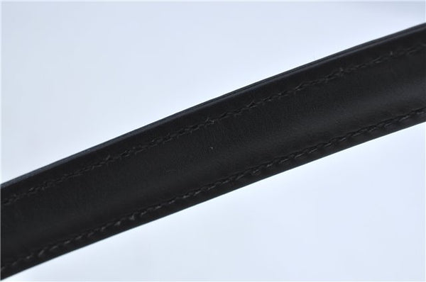 Authentic GUCCI Shoulder Hand Bag Purse Leather Black J4206