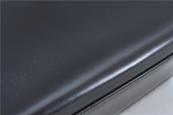 Authentic GUCCI Shoulder Hand Bag Purse Leather Black J4206