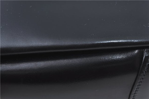 Authentic GUCCI Shoulder Hand Bag Purse Leather Black J4206