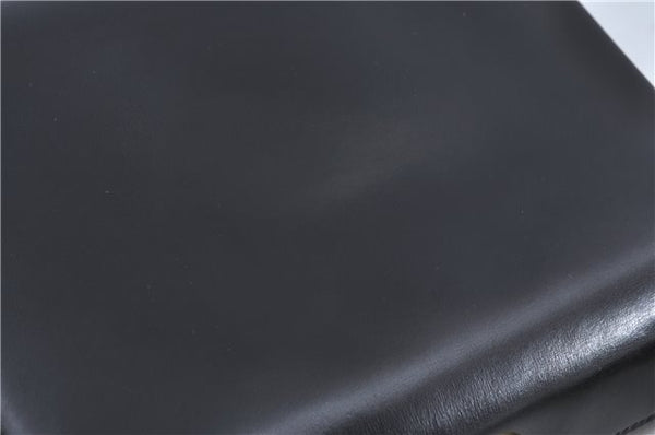 Authentic GUCCI Shoulder Hand Bag Purse Leather Black J4206