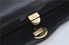 Authentic GUCCI Shoulder Hand Bag Purse Leather Black J4206