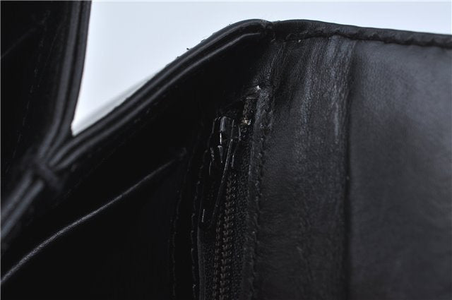 Authentic GUCCI Shoulder Hand Bag Purse Leather Black J4206