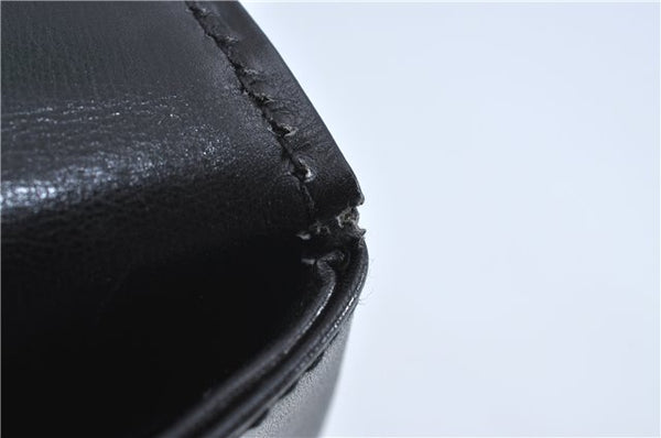 Authentic GUCCI Shoulder Hand Bag Purse Leather Black J4206