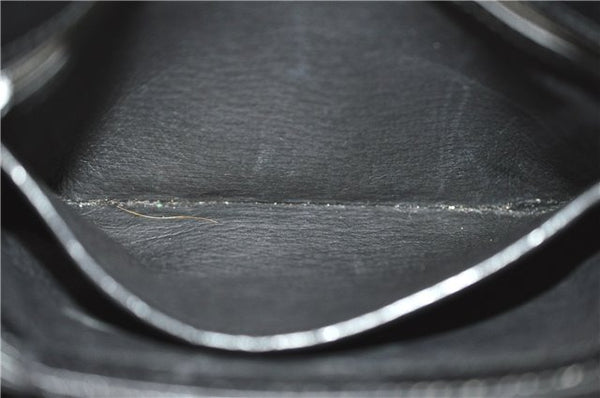 Authentic GUCCI Shoulder Hand Bag Purse Leather Black J4206