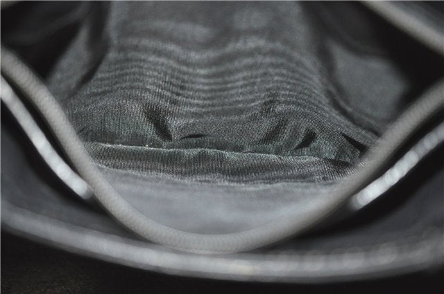 Authentic GUCCI Shoulder Hand Bag Purse Leather Black J4206