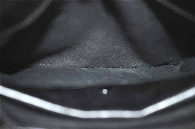 Authentic GUCCI Shoulder Hand Bag Purse Leather Black J4206