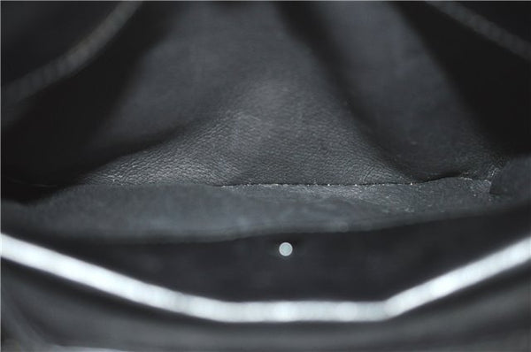 Authentic GUCCI Shoulder Hand Bag Purse Leather Black J4206