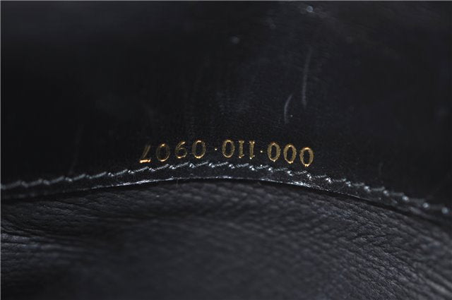 Authentic GUCCI Shoulder Hand Bag Purse Leather Black J4206