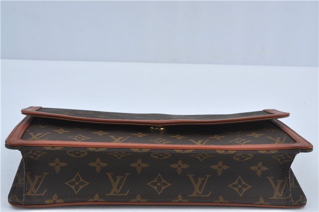 Authentic Louis Vuitton Monogram Pochette Dame GM M51810 Clutch Hand Bag J4224