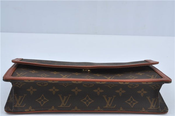 Authentic Louis Vuitton Monogram Pochette Dame GM M51810 Clutch Hand Bag J4224