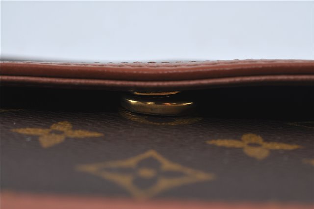 Authentic Louis Vuitton Monogram Pochette Dame GM M51810 Clutch Hand Bag J4224