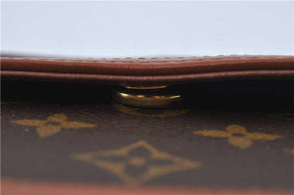 Authentic Louis Vuitton Monogram Pochette Dame GM M51810 Clutch Hand Bag J4224
