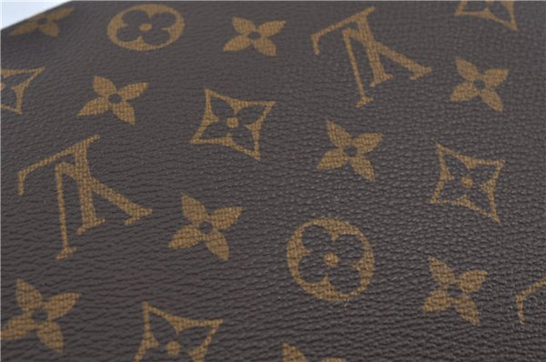 Authentic Louis Vuitton Monogram Pochette Dame GM M51810 Clutch Hand Bag J4224