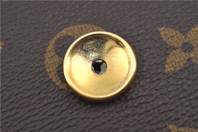 Authentic Louis Vuitton Monogram Pochette Dame GM M51810 Clutch Hand Bag J4224