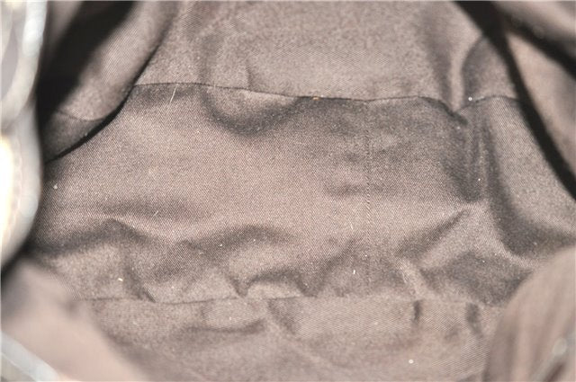 Authentic GUCCI Abbey Shoulder Tote Bag GG Canvas Leather 130736 Brown J4233