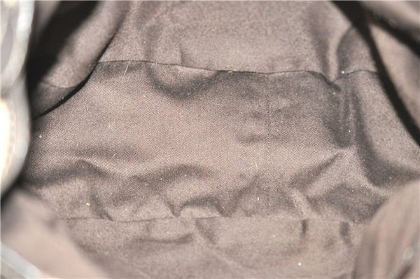 Authentic GUCCI Abbey Shoulder Tote Bag GG Canvas Leather 130736 Brown J4233