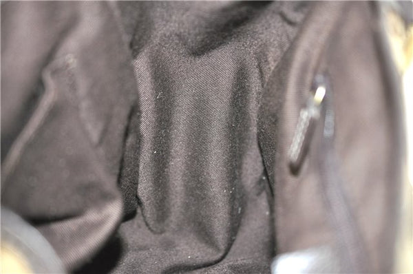 Authentic GUCCI Abbey Shoulder Tote Bag GG Canvas Leather 130736 Brown J4233