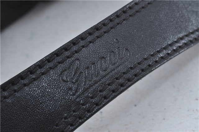 Authentic GUCCI Shoulder Hand Bag Leather 203542 Black J4237