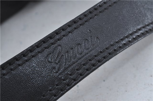 Authentic GUCCI Shoulder Hand Bag Leather 203542 Black J4237